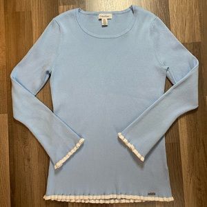 Women’s Calvin Klein Ruffled Sweater
